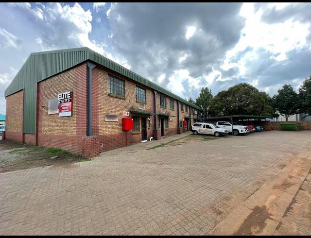 INDUSTRIAL PROPERTY TO RENT IN HENNOPSPARK